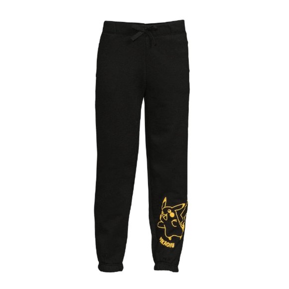 Pikachu Girls Jogger Pants sz 4/5 - Picture 1 of 4